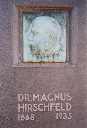 Magnus Hirschfelds Grab in Nizza